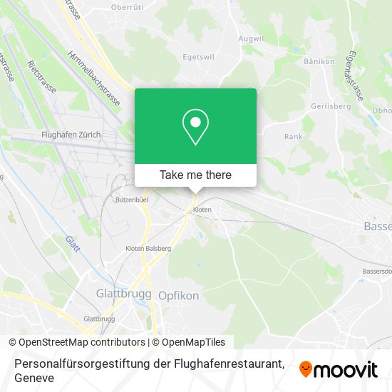 Personalfürsorgestiftung der Flughafenrestaurant map