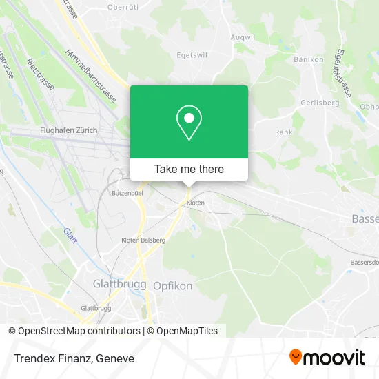 Trendex Finanz map