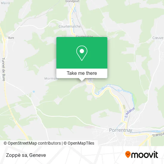Zoppè sa map