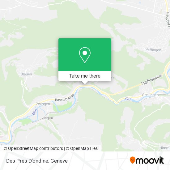 Des Près D'ondine map