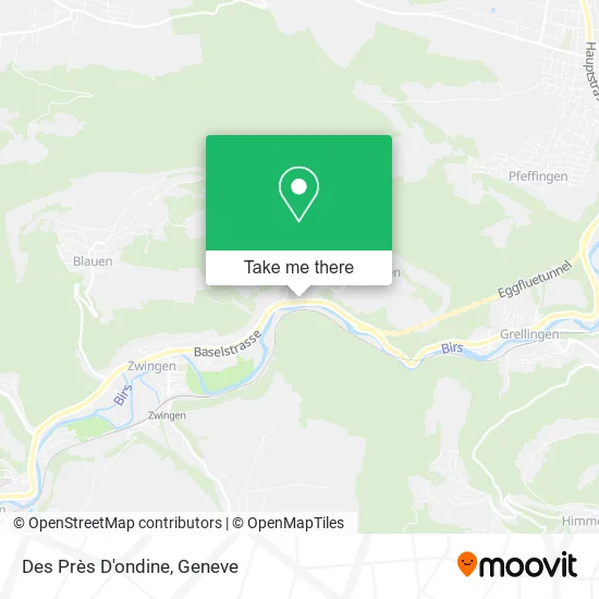 Des Près D'ondine map