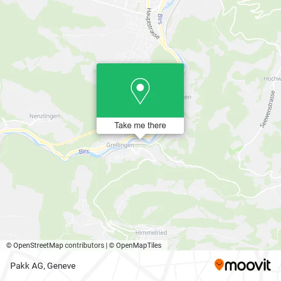Pakk AG map