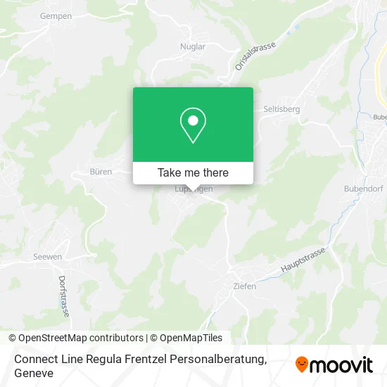 Connect Line Regula Frentzel Personalberatung map