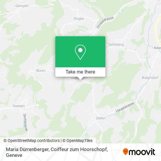 Maria Dürrenberger, Coiffeur zum Hoorschopf map