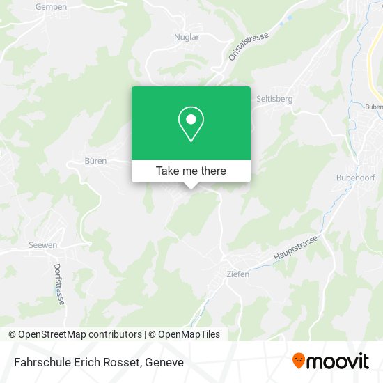 Fahrschule Erich Rosset map