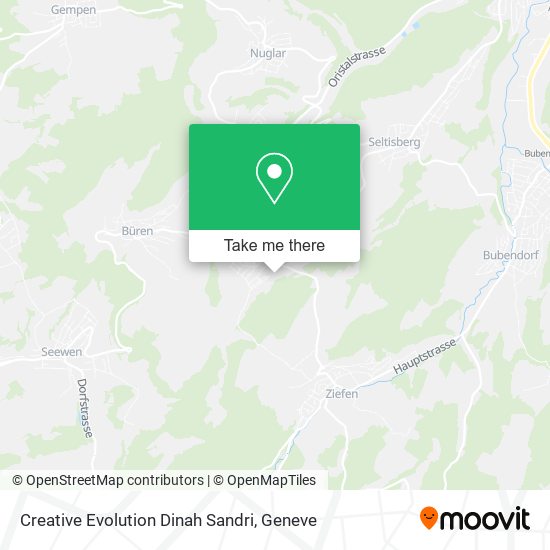 Creative Evolution Dinah Sandri map