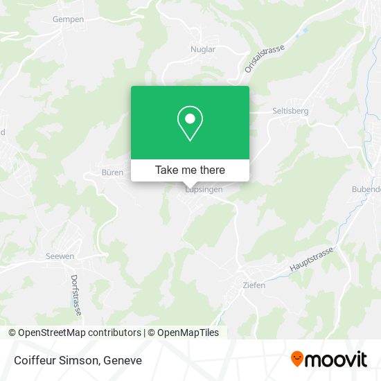 Coiffeur Simson map