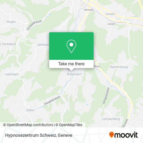 Hypnosezentrum Schweiz map