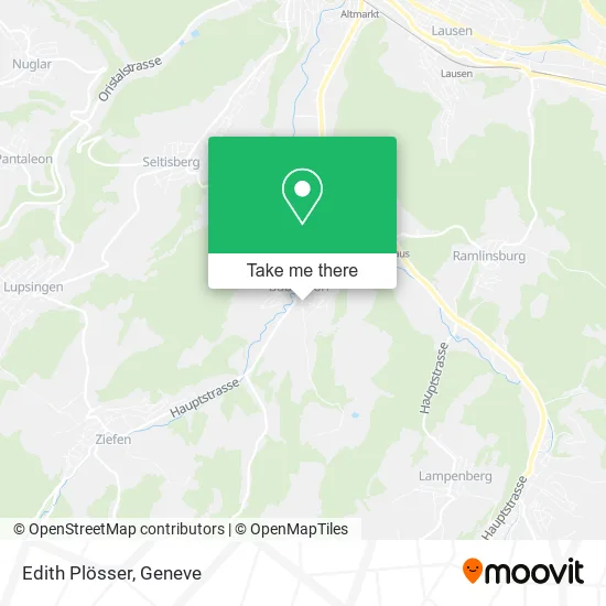 Edith Plösser map