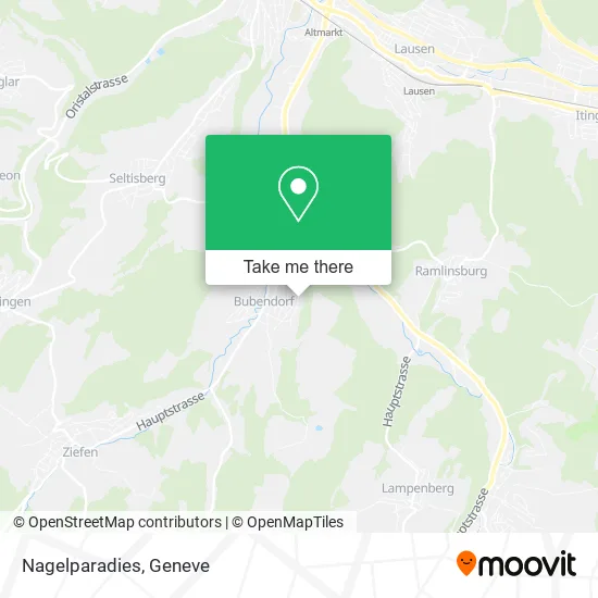 Nagelparadies map
