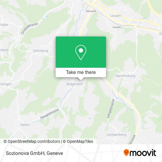 Sozionova GmbH map