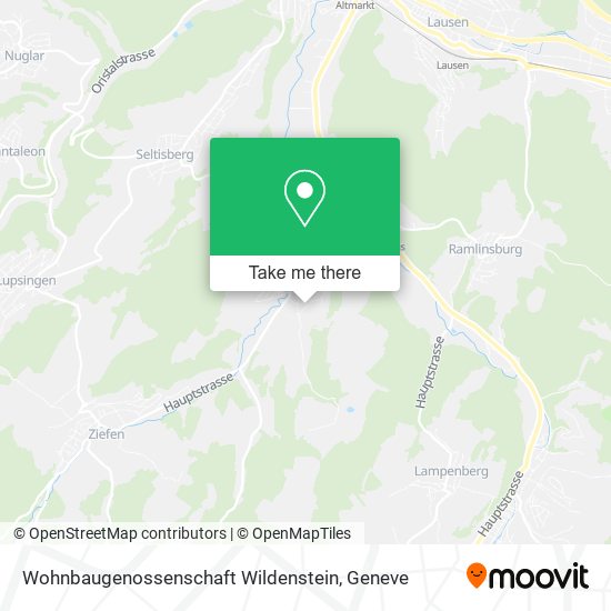Wohnbaugenossenschaft Wildenstein map