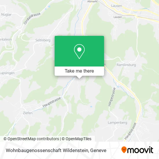 Wohnbaugenossenschaft Wildenstein map