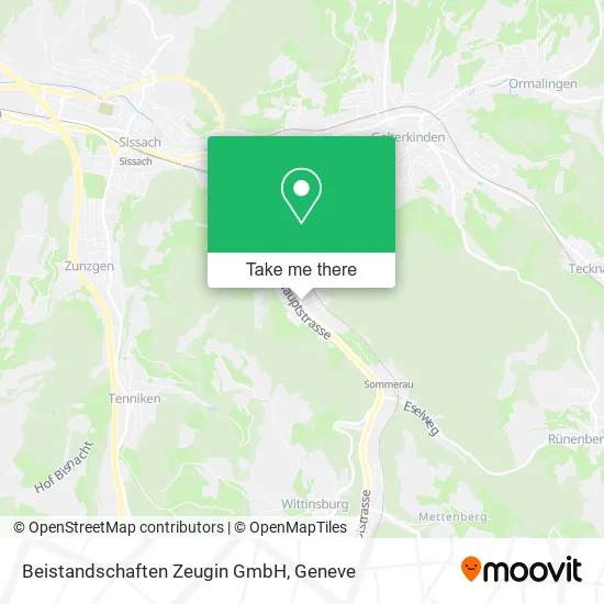 Beistandschaften Zeugin GmbH map