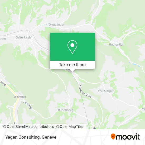 Yegen Consulting map