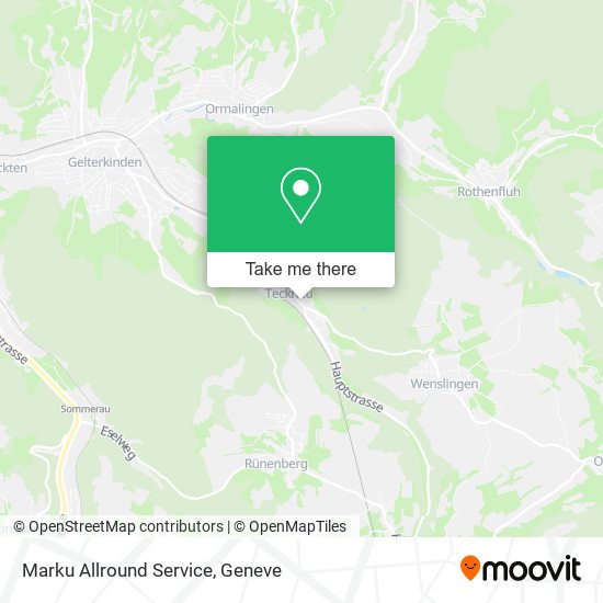 Marku Allround Service map