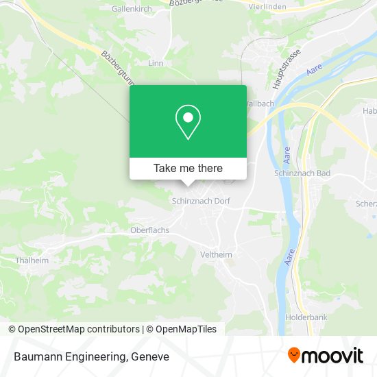 Baumann Engineering map