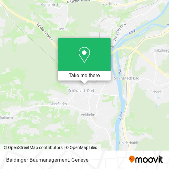 Baldinger Baumanagement map