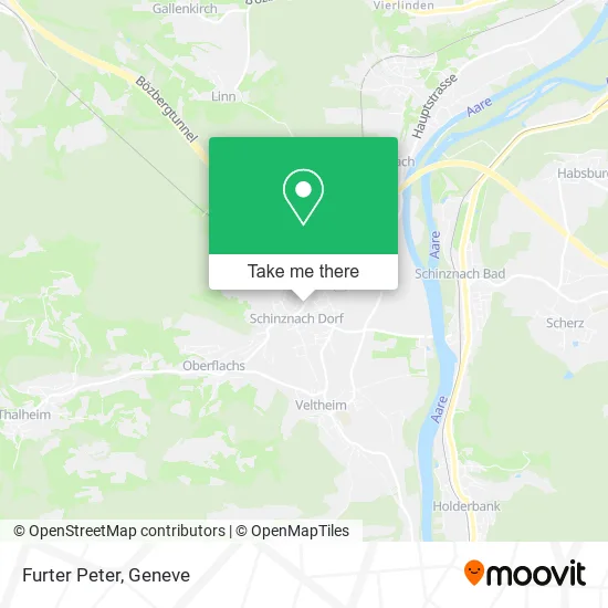 Furter Peter map