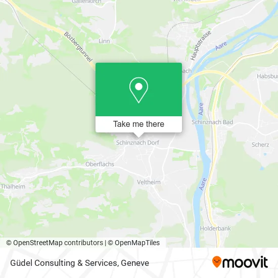 Güdel Consulting & Services map