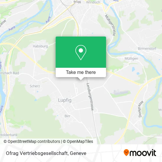 Ofrag Vertriebsgesellschaft map