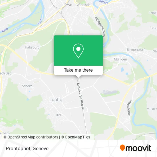 Prontophot map