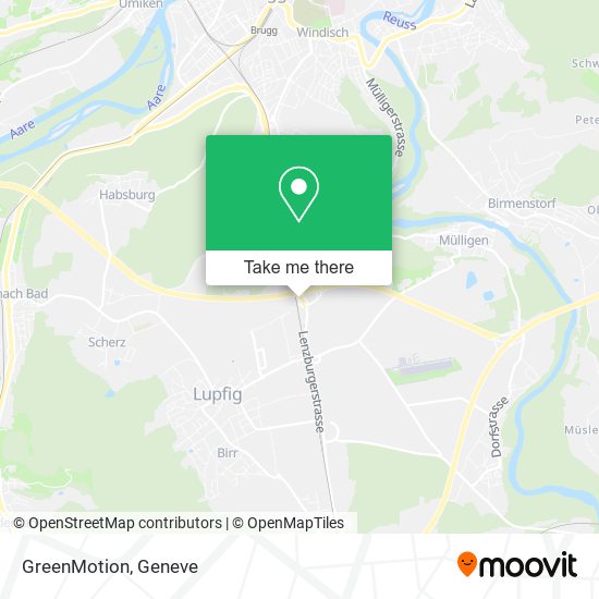 GreenMotion map