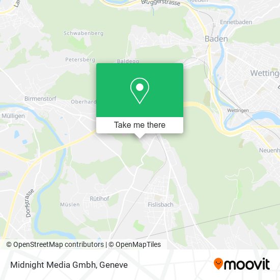 Midnight Media Gmbh map