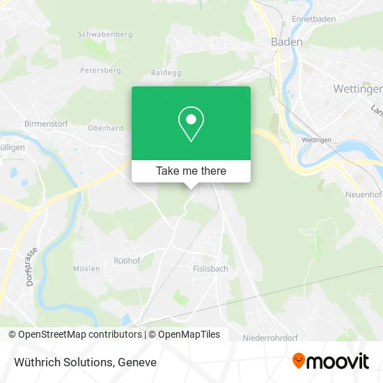 Wüthrich Solutions map