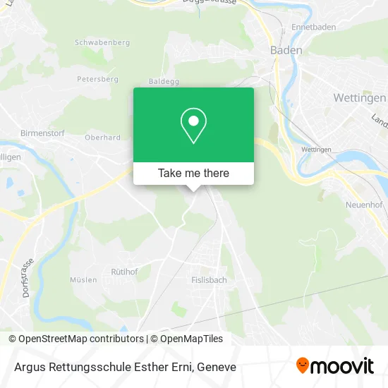 Argus Rettungsschule Esther Erni map