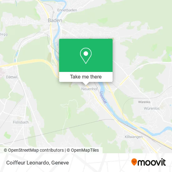 Coiffeur Leonardo map