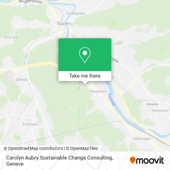Carolyn Aubry Sustainable Change Consulting map