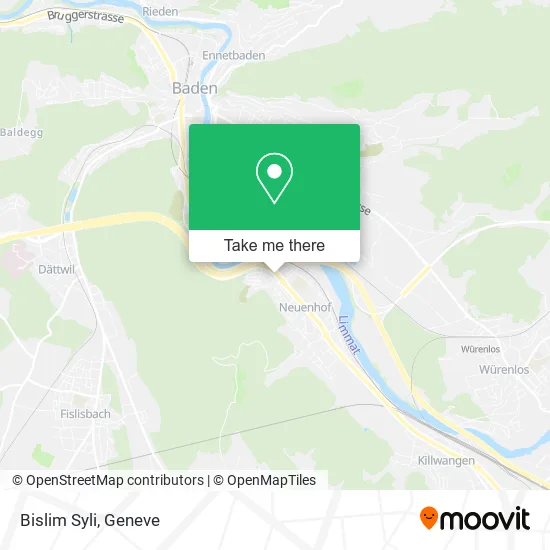 Bislim Syli map