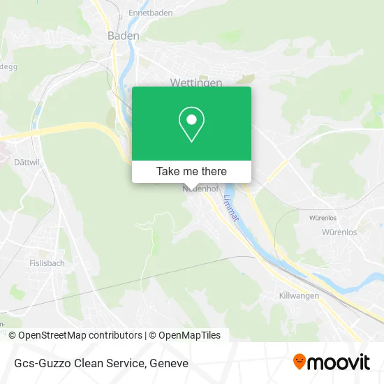 Gcs-Guzzo Clean Service map