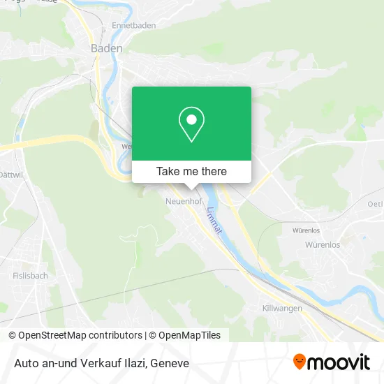 Auto an-und Verkauf Ilazi map