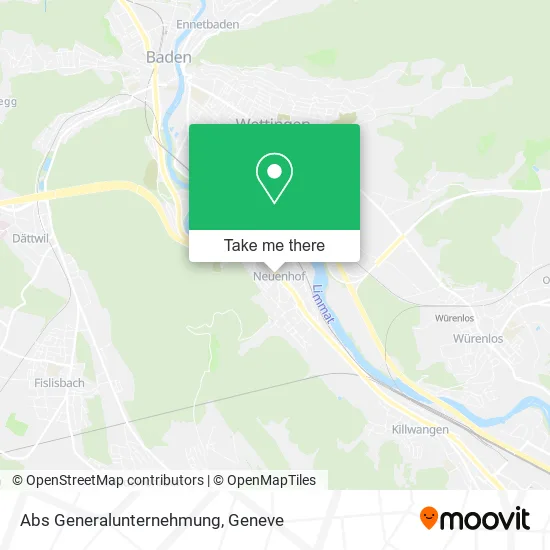 Abs Generalunternehmung map