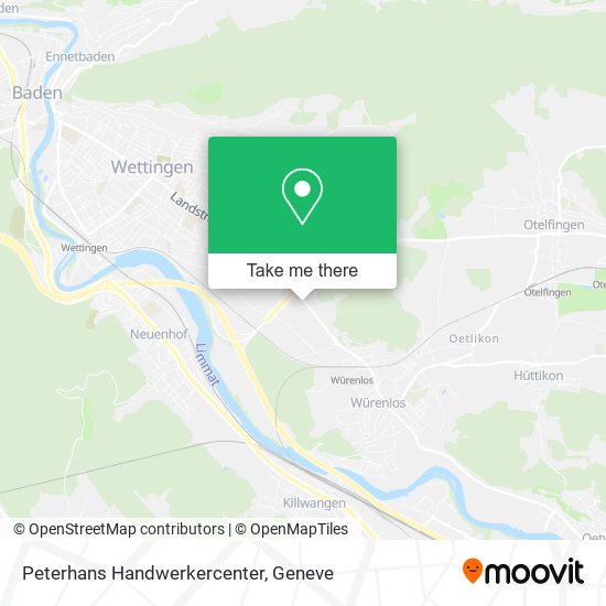Peterhans Handwerkercenter map