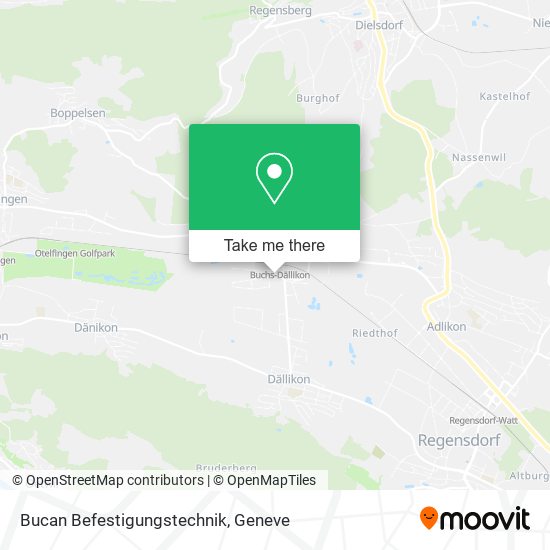 Bucan Befestigungstechnik map