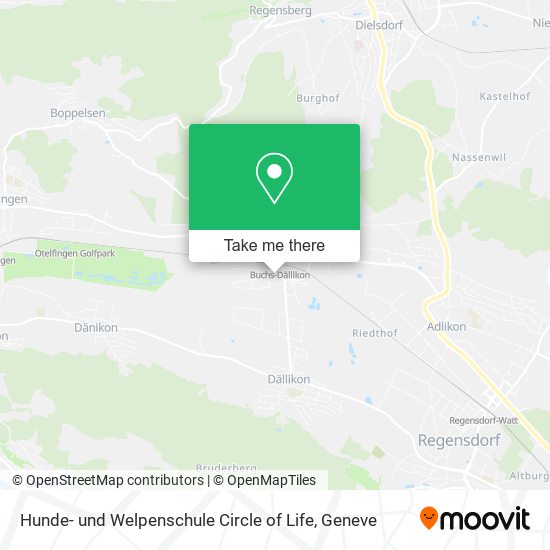 Hunde- und Welpenschule Circle of Life map