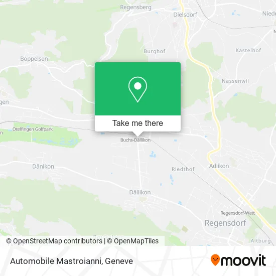 Automobile Mastroianni map
