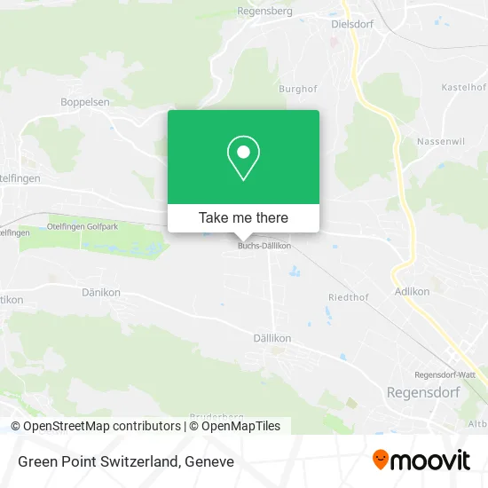 Green Point Switzerland map