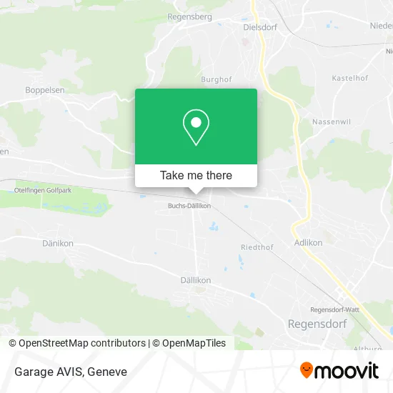 Garage AVIS plan