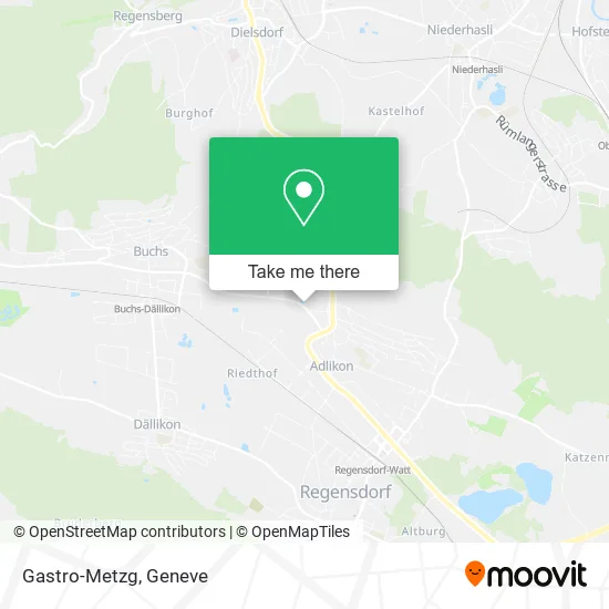 Gastro-Metzg map