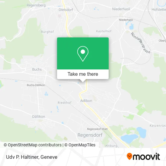 Udv P. Haltiner map