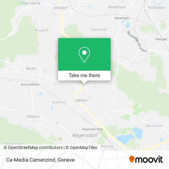Ca-Media Camenzind map