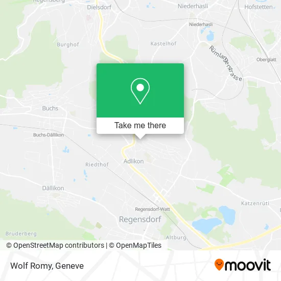 Wolf Romy map