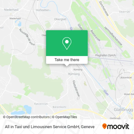 All in Taxi und Limousinen Service GmbH map