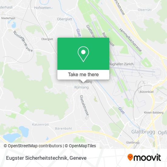Eugster Sicherheitstechnik map