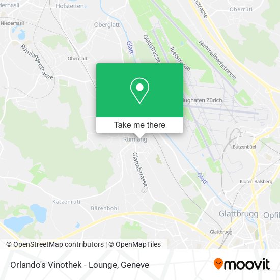 Orlando's Vinothek - Lounge map