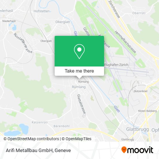 Arifi Metallbau GmbH map